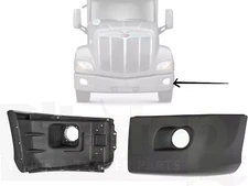 Peterbilt 579 Old Gen Body 2013-2021 Corner Bumper Left Side With Fog Light