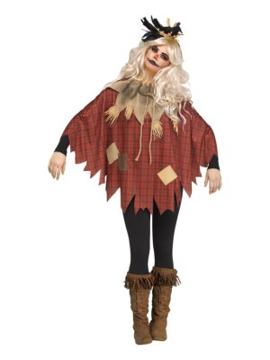 Halloween Vogelscheuche Poncho - Halloween-Verkleidung leicht gemacht: einfach