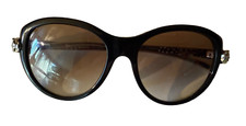 Vintage Used Cartier Panthere Wild Collection Black Sunglasses Circa 2010