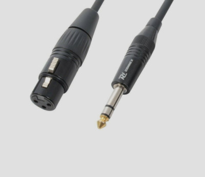 PD Connex Adapterkabel XLR Female/6.3mm Klinke Stereo 1.5m Neu