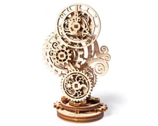 UGears Steampunk Clock 2.0 Mechanical Wooden 3D Model [UGMUTG0151]