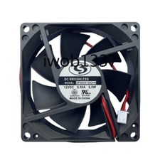 New DF0802512B2HN 0.5A 6.0W 2-Pin Cooling Fan