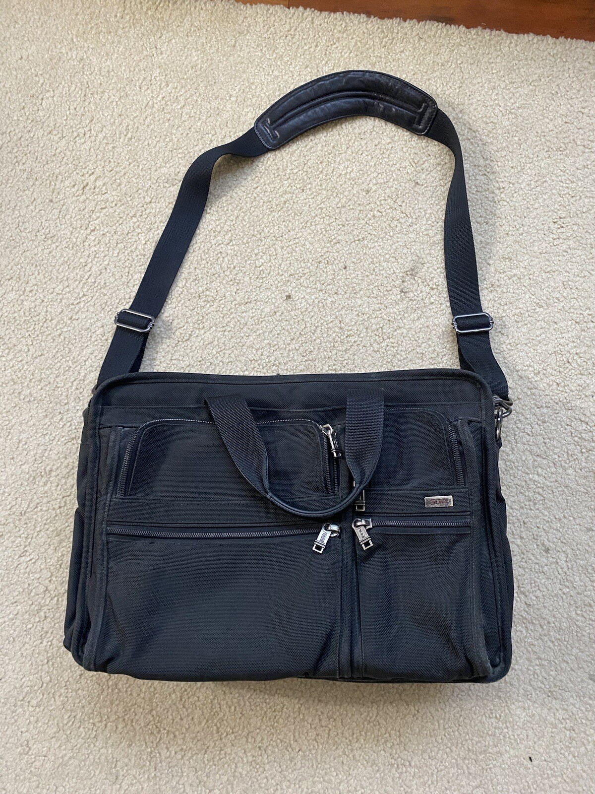 tumi alpha expandable laptop briefcase Gem