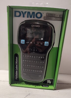 DYMO Label Manager 160E Portable Label Maker Easy Smart QWERTY Keys New Sealed