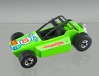 Vintage 1975 Hot Wheels Flying Colors Diecast 1/64 Green Rock Buster Buggy HK