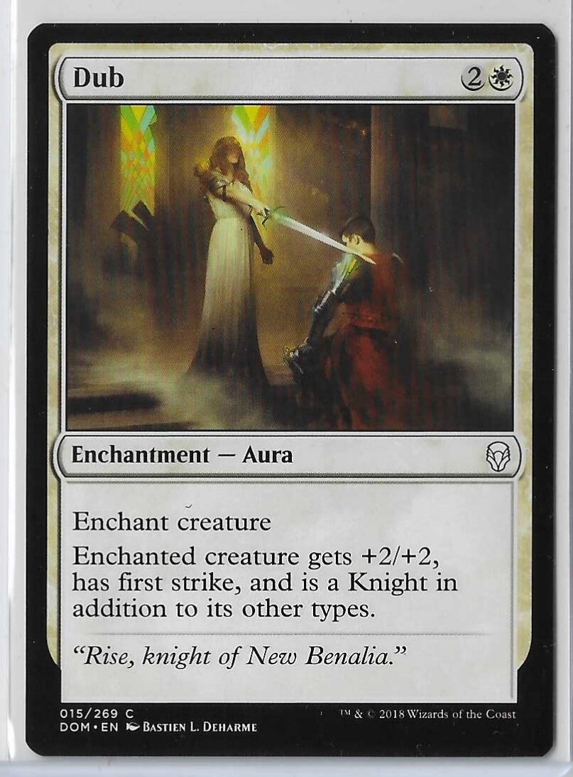 MTG Dub Dominaria (DOM) Common Magic the Gathering Card #015 Unplayed