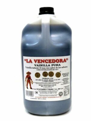 La Vencedora 1 Gallon 4 Liters Mexican Vanilla From Mexico