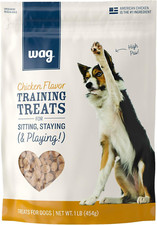 Dog Treats Chicken Flavor Training Treats for Dogs, 1 Lb. Bag 16 Oz