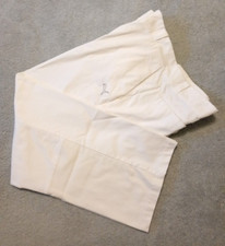 Men's PUMA bright white Rickey Fowler style golf pants actual size 38 x 28 - NEW