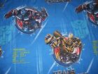 Transformers Revenge Of The Fallen Twin Flat Sheet Bedding Cutter Fabric 2009
