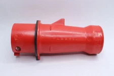 Hubbell Pin and Sleeve Male Plug 30 Amp 480 Volt 2-Pole 3-Wire Red HBL330P7W
