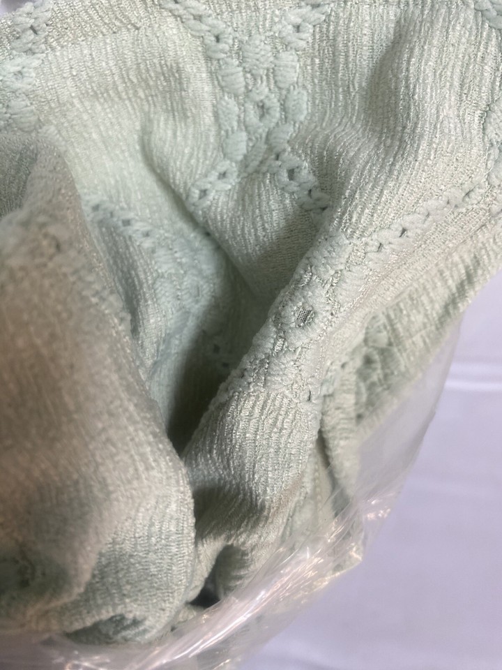 Pottery Barn Kids Anywhere Chair Cover Trellis Ruffle Sage Cover eBay