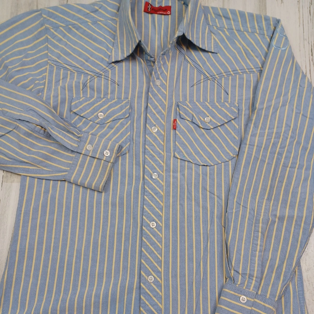 Red loop levis shirts cheap