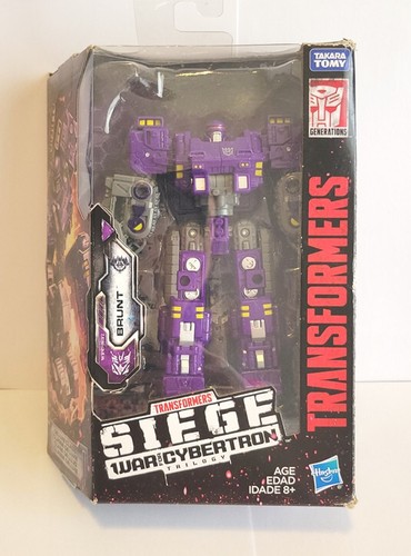 Transformers War For Cybertron Siege WFC-S37 BRUNT Complete in Box