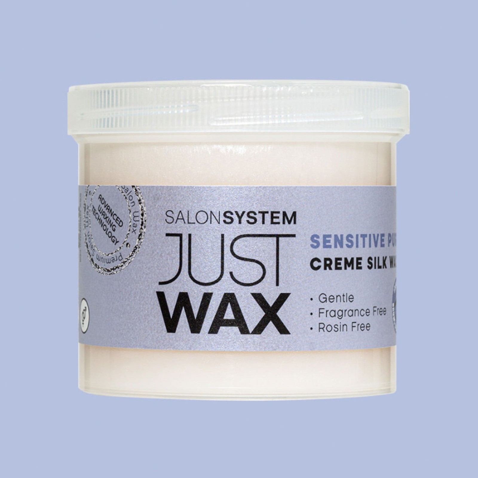 Salon System Just Wax Sensitive Pure Creme Silk Wax 450g (0202268)