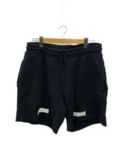 Mens Off-White OFF WHITE Shorts L Cotton BLK Solid
