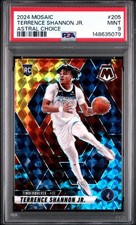2024 Mosaic Terrence Shannon Jr Rookie Astral Choice Prizm SSP Case Hit PSA 9