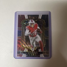 Panini 2025 Select Premier Level Ty Johnson #186 Tri-Color Prizm /299 Bills