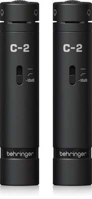 Behringer C-2 Dark Edition - gepaartes Kondensatormikrofon