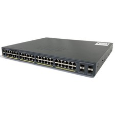 Cisco WS-C2960X-48FPS-L 2960-X PoE 48-Port Gigabit Ethernet Switch