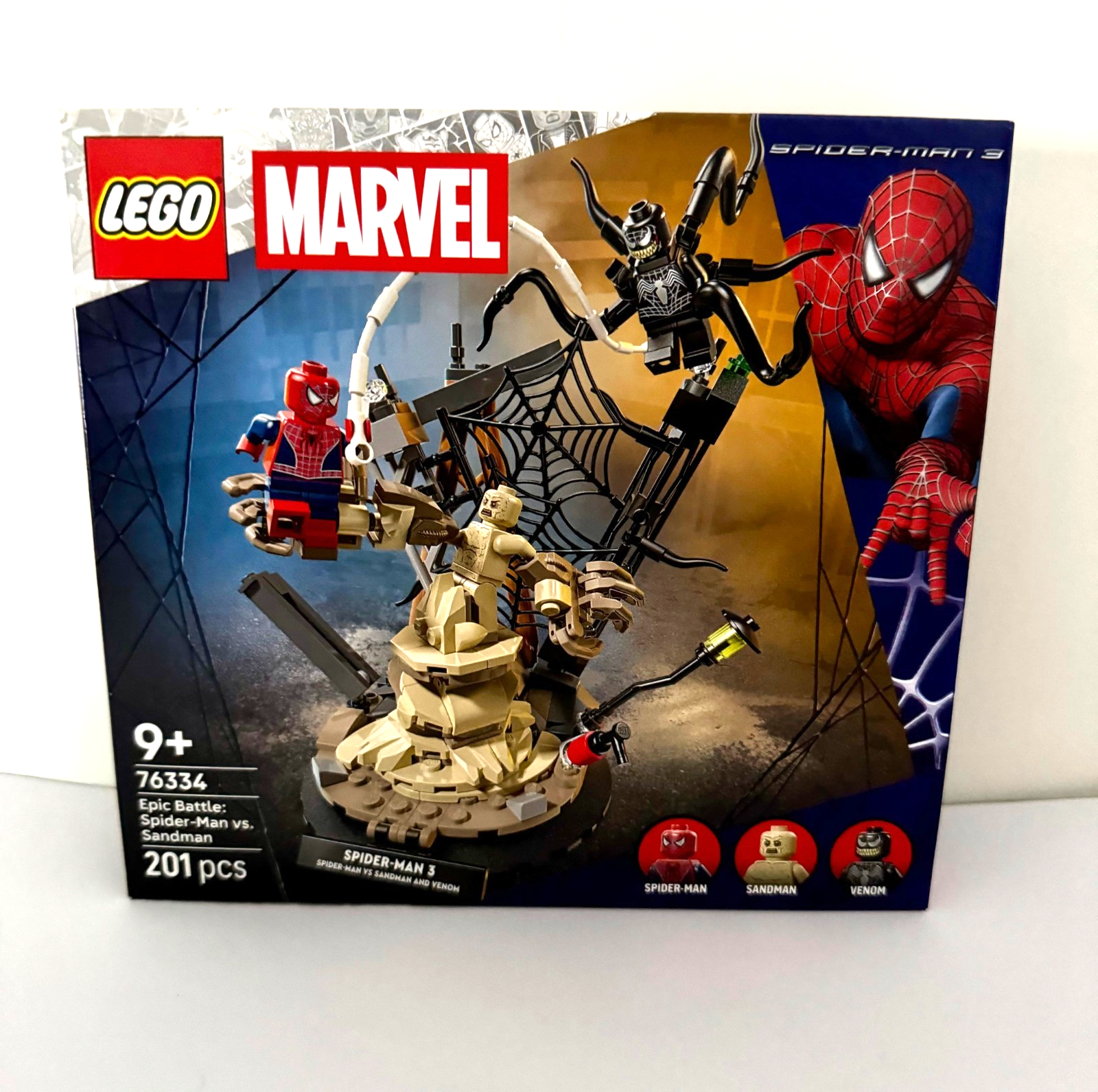 LEGO Marvel Epic Battle: Spider-Man vs. Sandman 76334 201pcs Spiderman 3 NEW