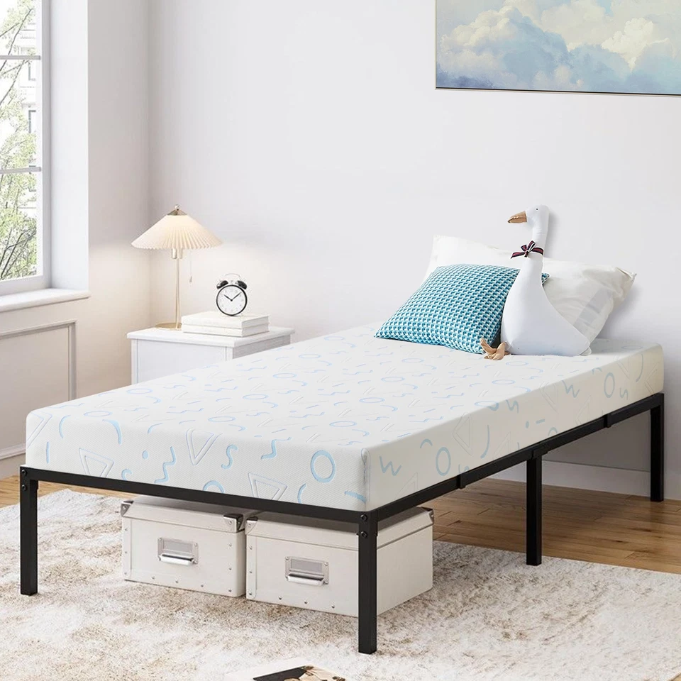 GJQ 5" 6" Gel Memory Foam Medium-Firm Mattress for Pressure Relief Bed in a Box - Image 3 of 4