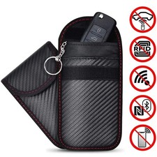 Faraday Bag for Key Fob Car RFID Signal Blocking Pouch Protector Anti-theft
