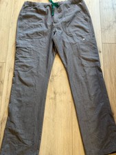 Men's Grey Figs Technical Collection Mens Cargo Cairo Scrubs Pants Sz XL Tall