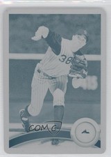 2011 Topps Printing Plate Cyan 1/1 Ubaldo Jimenez #270 9cp