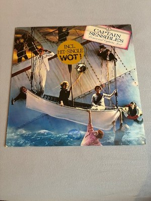 CAPTAIN SENSIBLE - Woman and Captain first (incl. Wot) Vinyl 1982