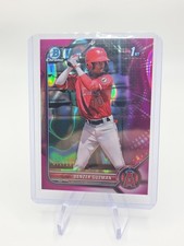 2022 Bowman - Chrome Prospects Alvin Guzman #BCP-18 Fuchsia Lava Refractor /199