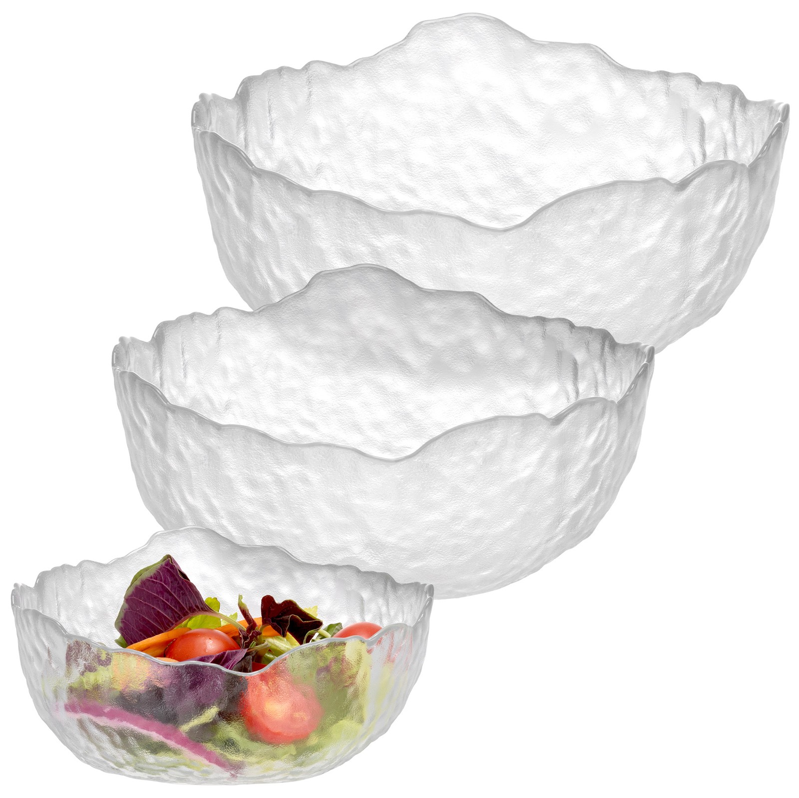 Комплект из 3-х стеклянных банок - Salatschssel Glas gro L - Стеклянная баночка rund M - Стеклянная баночка S 5090₽