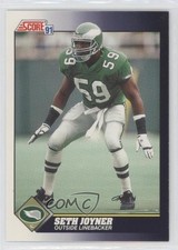 1991 Score Seth Joyner #460 te2