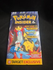 Pokemon Insider VHS Preview Tape Gameboy Stadium 2 Nintendo 64 Target Exclusive
