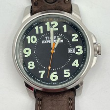 Timex Men's "Expedition" 37mm Watch T44921 - Indiglo Black Dial - NEEDS BATTERY