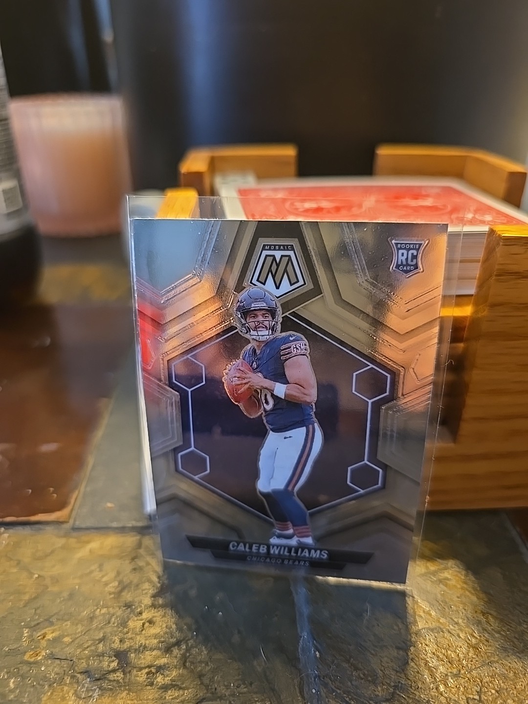 2024 Panini Mosaic - Rookies Caleb Williams #301 Silver Prizm (RC)