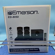 Emerson Speaker Surround Sound System and 2.1 Channel Home Theater DVD Player