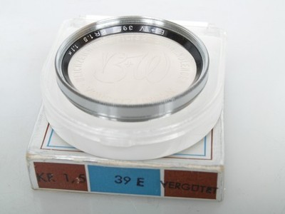 B+W 39E KR1,5 1,1x Filter Skylight 39mm z.B for Leitz Leica Summicron 50 usw OVP