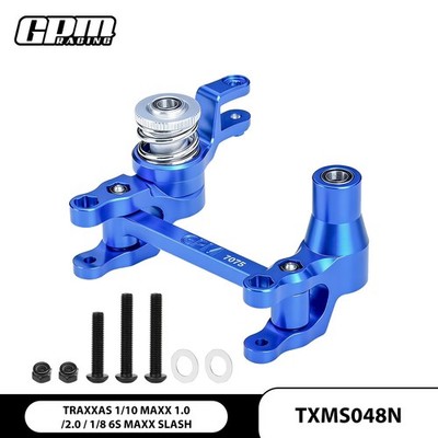 GPM Alloy Front Steering Assembly TRAXXAS 1/10 Maxx W/Widemaxx 1/8 Maxx Slash