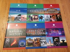 Smithsonian Interactive Library 6 Book Set Air Animals Space Natural History HC