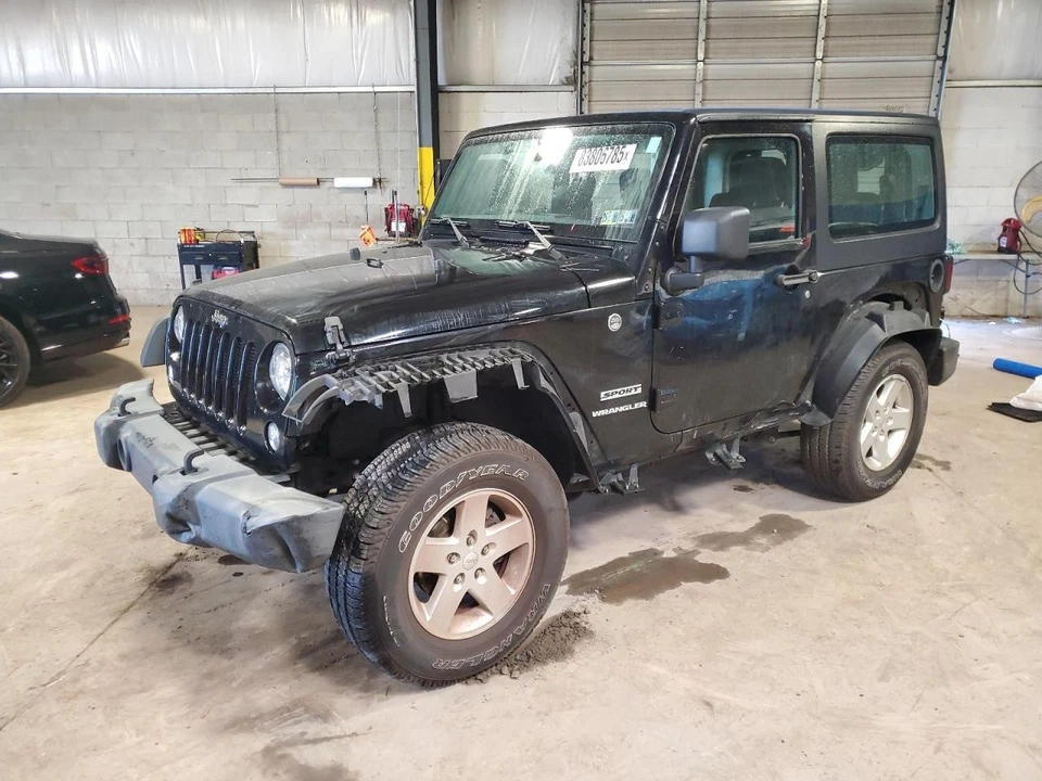 Used Speedometer Gauge fits: 2017 Jeep Wrangler cluster Rubicon 120 MPH w/o vehi Foto 3 de 4