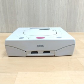 Sega Saturn white console with Virtua Gun, Fighting Stick, 3 games & memory JPN