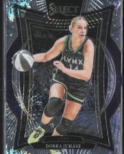 2025 Panini Select WNBA #29 Dorka Juhasz Silver Party Prizms