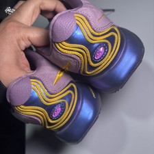 Nike Lebron XXI Basketball Shoes GS Youth Size 4Y Violet Dust Gold FZ7189-500
