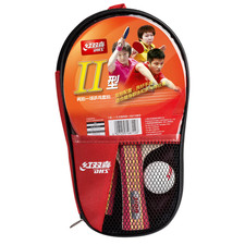  DHS Sports USA Type II Table Tennis Racket Set Two Paddle 1 Ball Shakehand