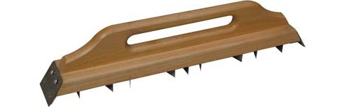 Pialla Manuale Rabot 470x70 mm DecHome in Acciaio e Legno per Gesso