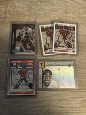 Dominik Hasek Rookie Card Lot! Plus Second Year Euro-rookie Holographic Card!. rookie card picture