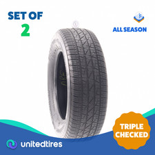 Set Of 2 Used 23565r17 Firestone Destination Le3 104h - 6.532 Set Of 2 Used 23565r17 Firestone Destination Le3 104h - 6.532