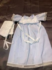 Vintage Cabbage Patch Kids/Doll Clothes Blue Preemie Gown (418)