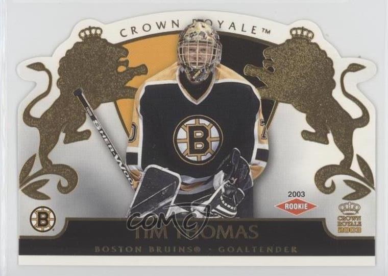 2002-03 Pacific Crown Royale Rookie 1461/2299 Tim Thomas #104 Rookie RC 0hh2